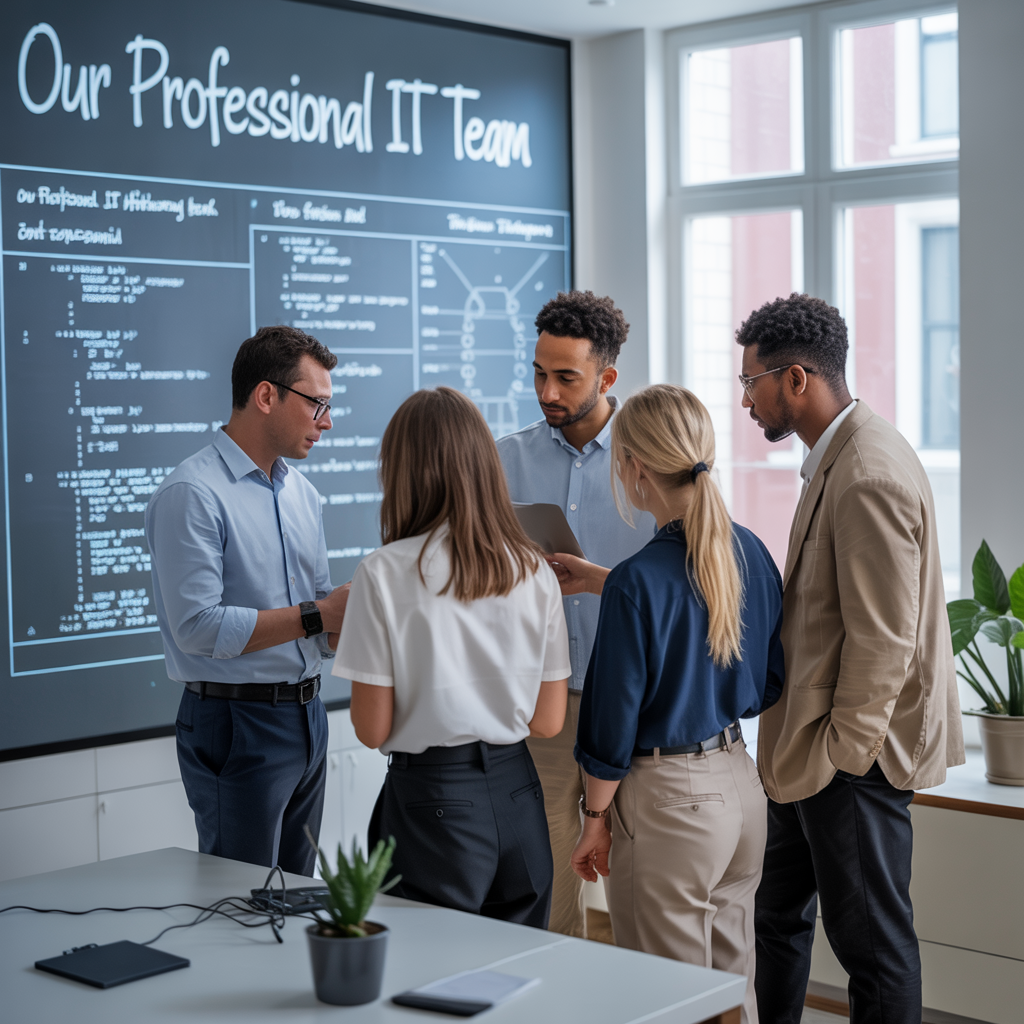 Our professional IT team